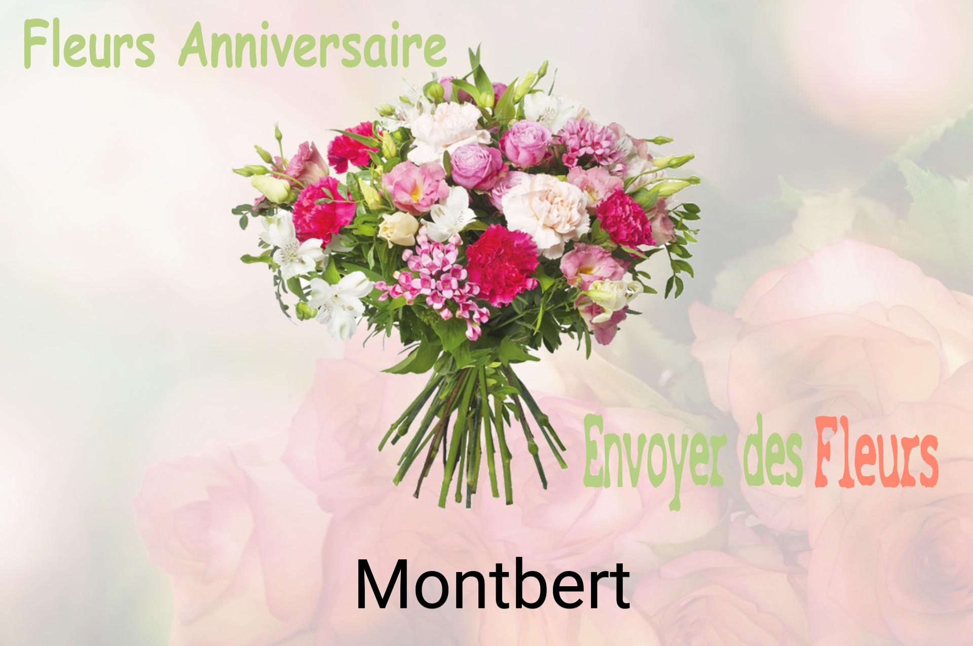 Bouquet de fleurs d’anniversaire livré à Montbert